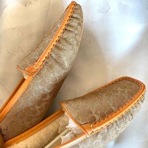 COACH MONICA SIGNATURE SLIPPERS